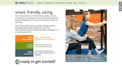 Desktop Screenshot of corephysiopt.com